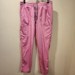 Wonderwink Pro Pink Drawstring Modern Fit Scrub  Pants Size M